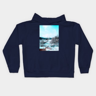 Front Porch View Kids Hoodie